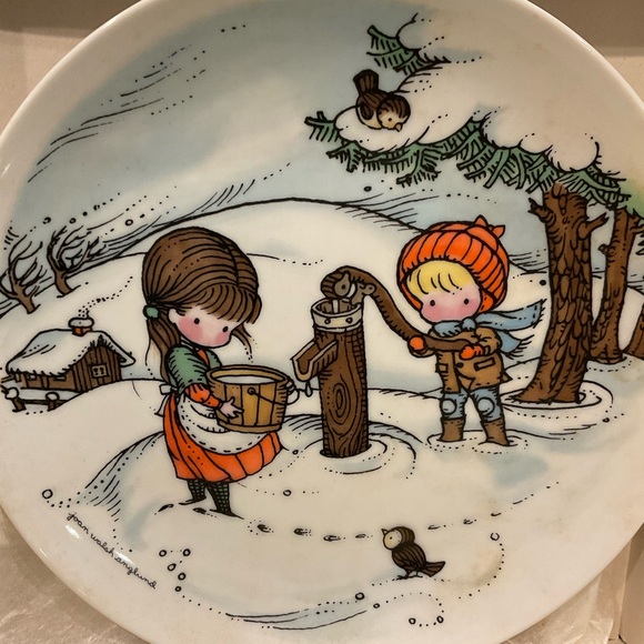 4 Seasons Limited 1st Edition Joan Walsh Anglund Collectors Plates - Picture 4 of 16